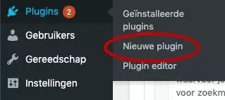 Installeren plugin Yoast SEO