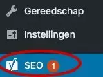 Yoast SEO instellingen